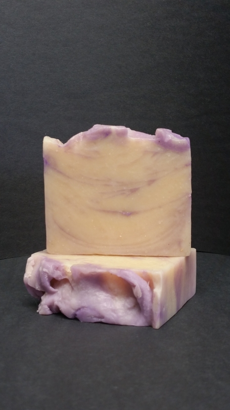 Lilac soap with goats milk