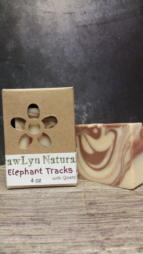 Elephant Tracks soap with goats milk