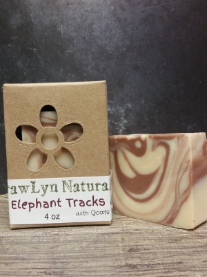 Elephant Tracks soap with goats milk