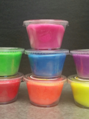 Rainbow Bubble Dough